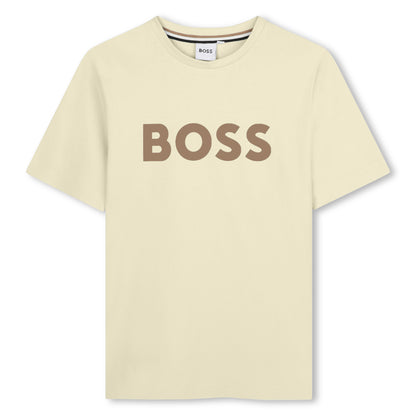 Boss - T-shirt, beige