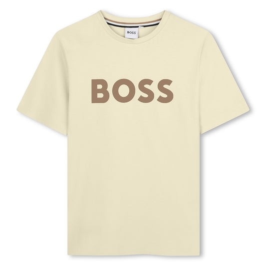 Boss - T-shirt, beige