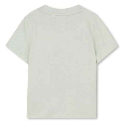 Boss - Toddler, mint T-shirt with BOSS front print