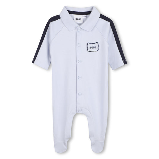 Boss - Baby romper, pale blue