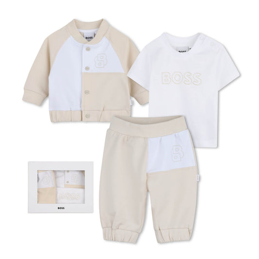 Boss - Baby outfit, 3 piece, new beige