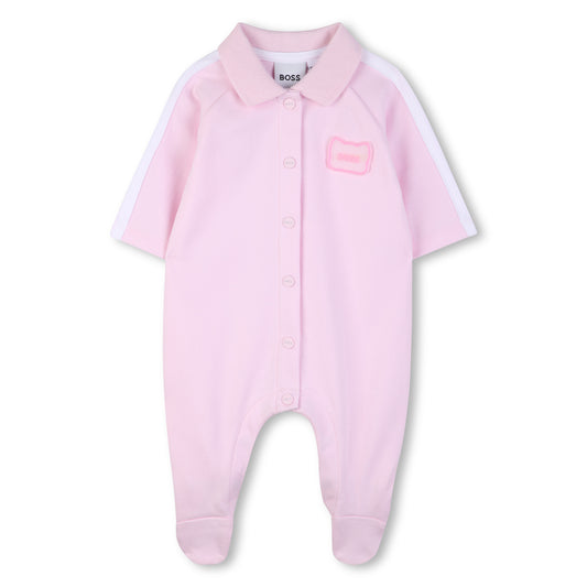 Boss - Baby girls romper, pink