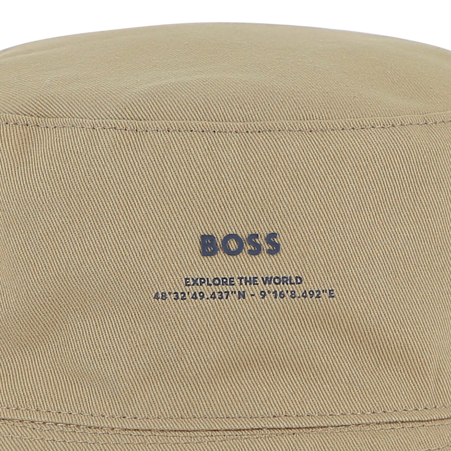Boss - Reversible bucket hat, stone