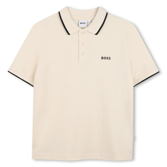 Boss -Sand polo T-shirt