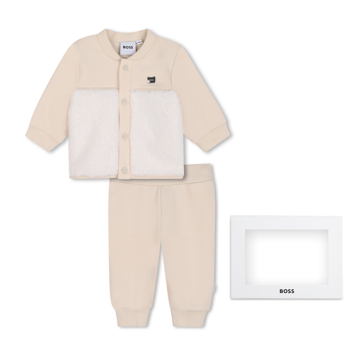 Boss - Beige Jacket and bottoms,