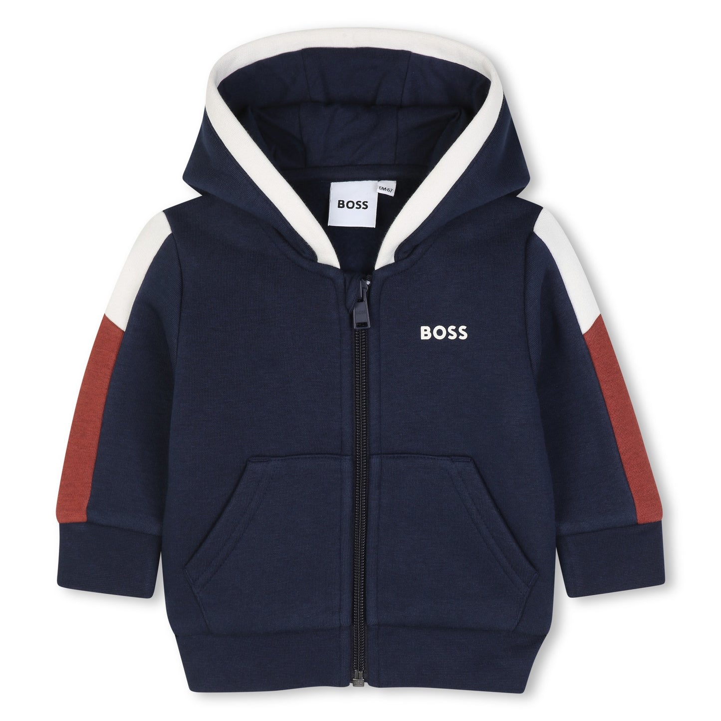 Boss - Zip hoodie, navy (toddler)