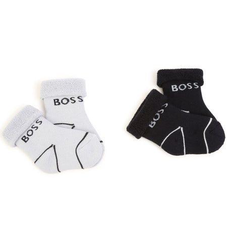 Boss, , Boss - 2 pr pack of baby socks