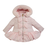 Little A, Coats & Jackets, Little A - Pink girls padded coat, Elsa