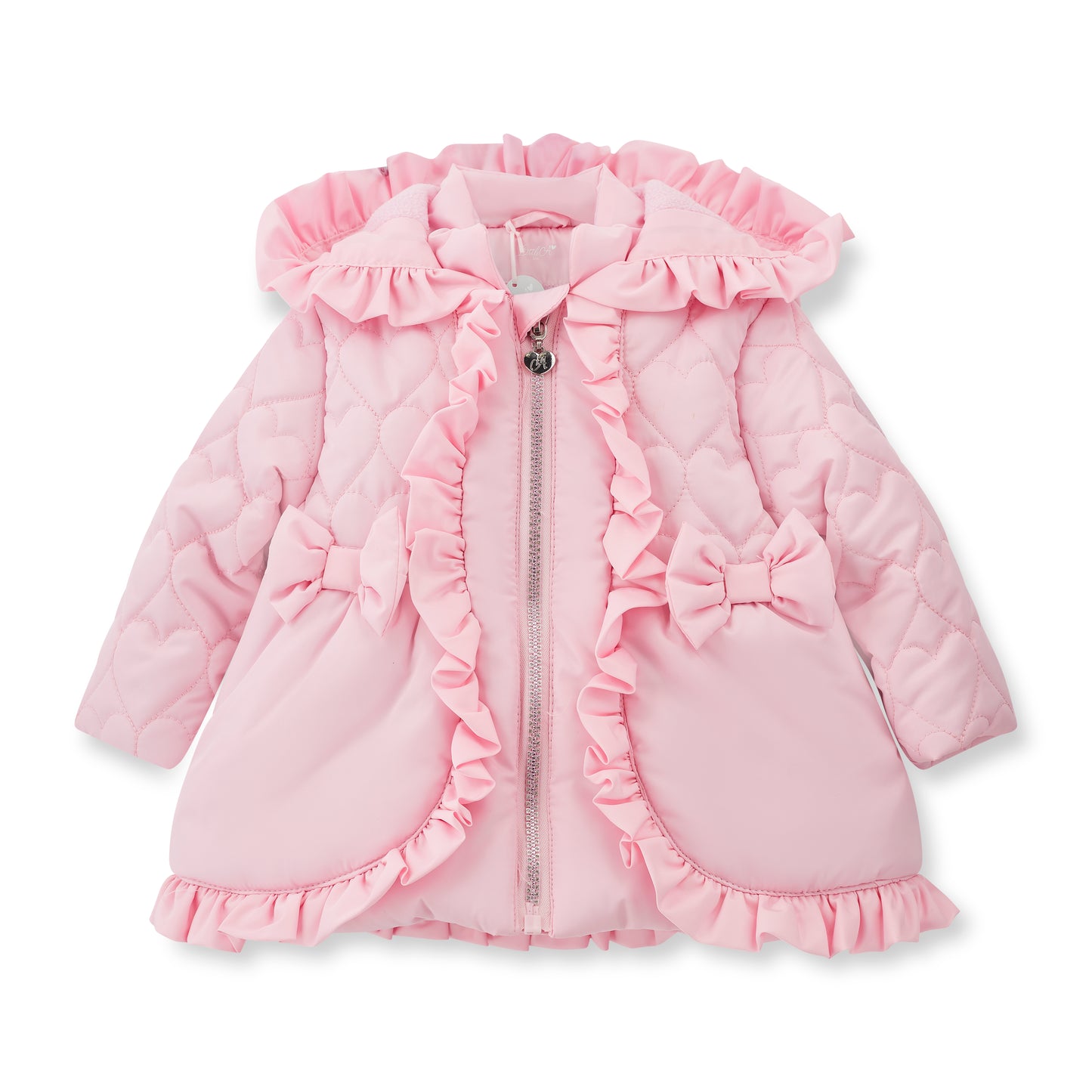 Little A - Light pink coat, Kaia