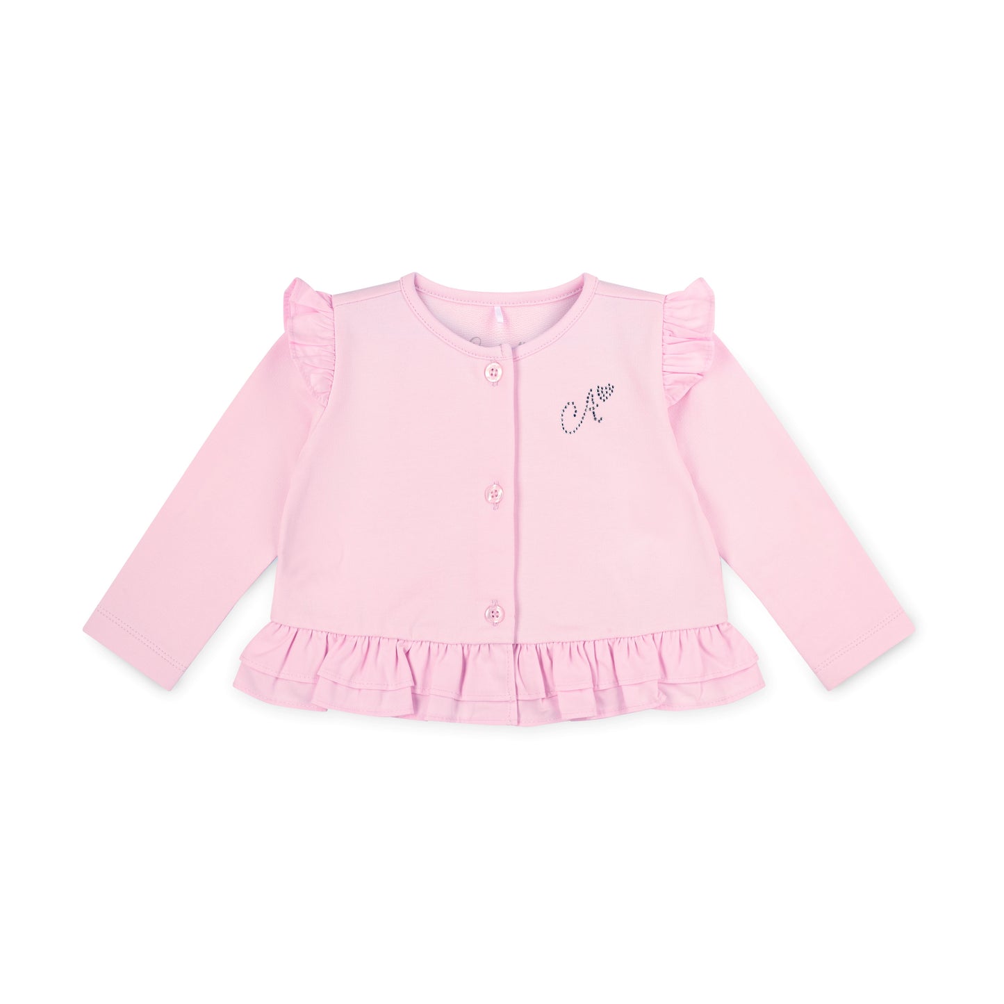 Little A - Cardigan, pink blossom