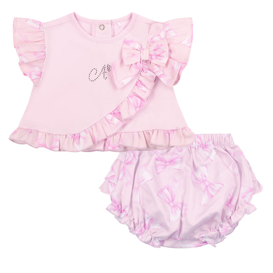 Little A - Bloomer set, pink blossom