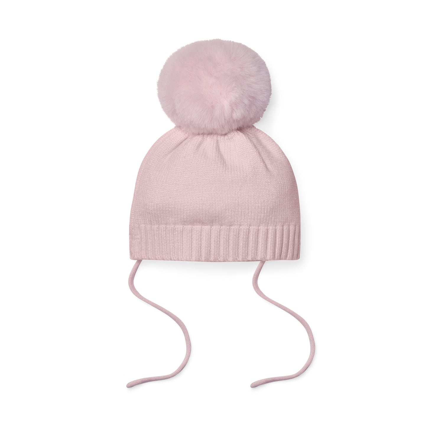 Little A - Pink bobble hat