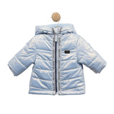 Mintini, Coats & Jackets, Mintini - Pale blue jacket with hood