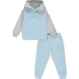 Mitch & Son, tracksuits, Mitch & Son - Sky blue hoody M logo tracksuit, Nathan