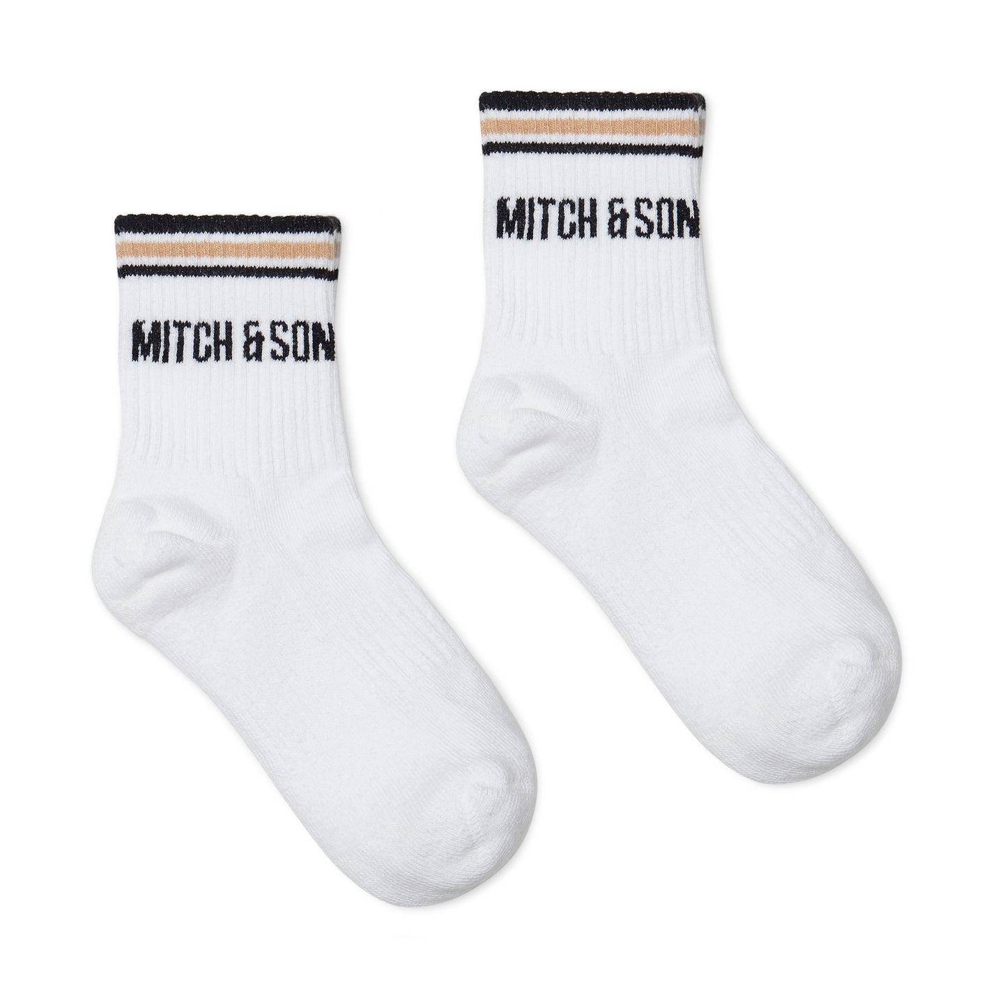 Mitch & Son - White socks, Lawson