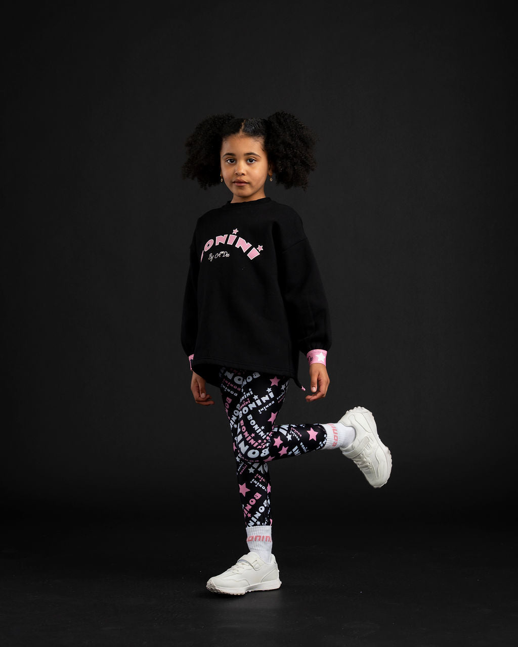 Bonini - Black sweatshirt, Groove