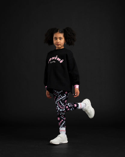 Bonini - Black sweatshirt, Groove