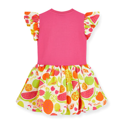 A'Dee - Tutti Frutti puff ball dress