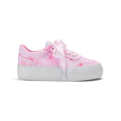 A’Dee - Pink Bow Platform trainers, Patty