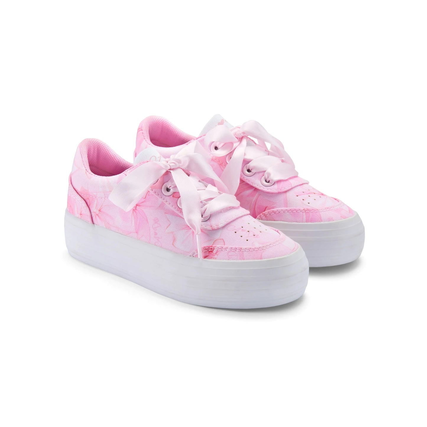 A’Dee - Pink Bow Platform trainers, Patty