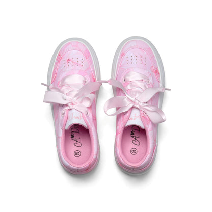 A’Dee - Pink Bow Platform trainers, Patty