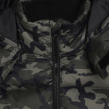Timberland, Coats & Jackets, Timberland - Padded green camoflauge coat, 4-12yrs