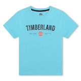 Timberland, T-shirts, Timberland - Aqua crew neck T-shirt