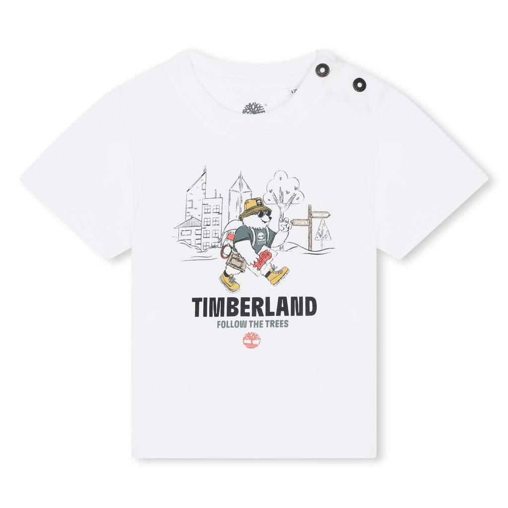 Timberland, T-shirts, Timberland - Boys T-Shirt, White