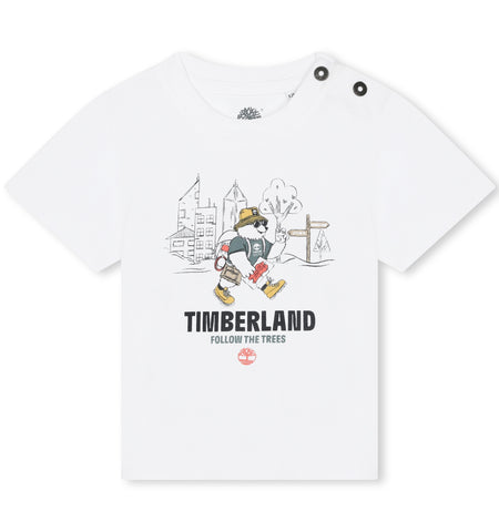 Timberland, T-shirts, Timberland - Boys T-Shirt, White