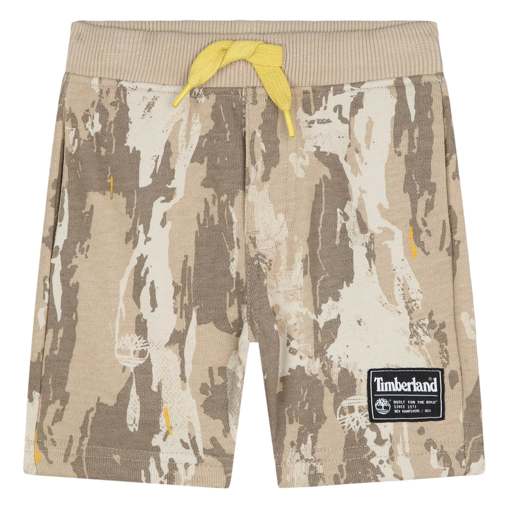 Timberland, Shorts, Timberland - Boys Camo Shorts, Sand