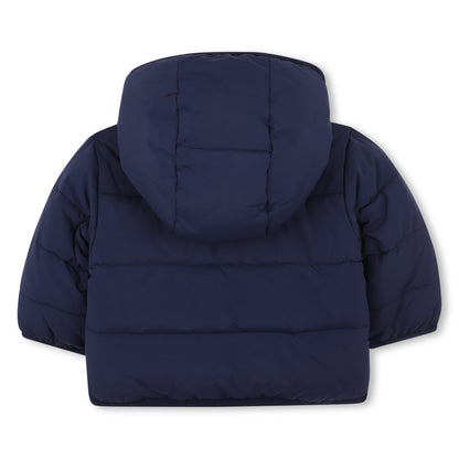 Timberland - Navy padded jacket with hood