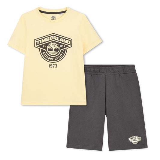 Timberland - 2 piece shorts set, Lemon