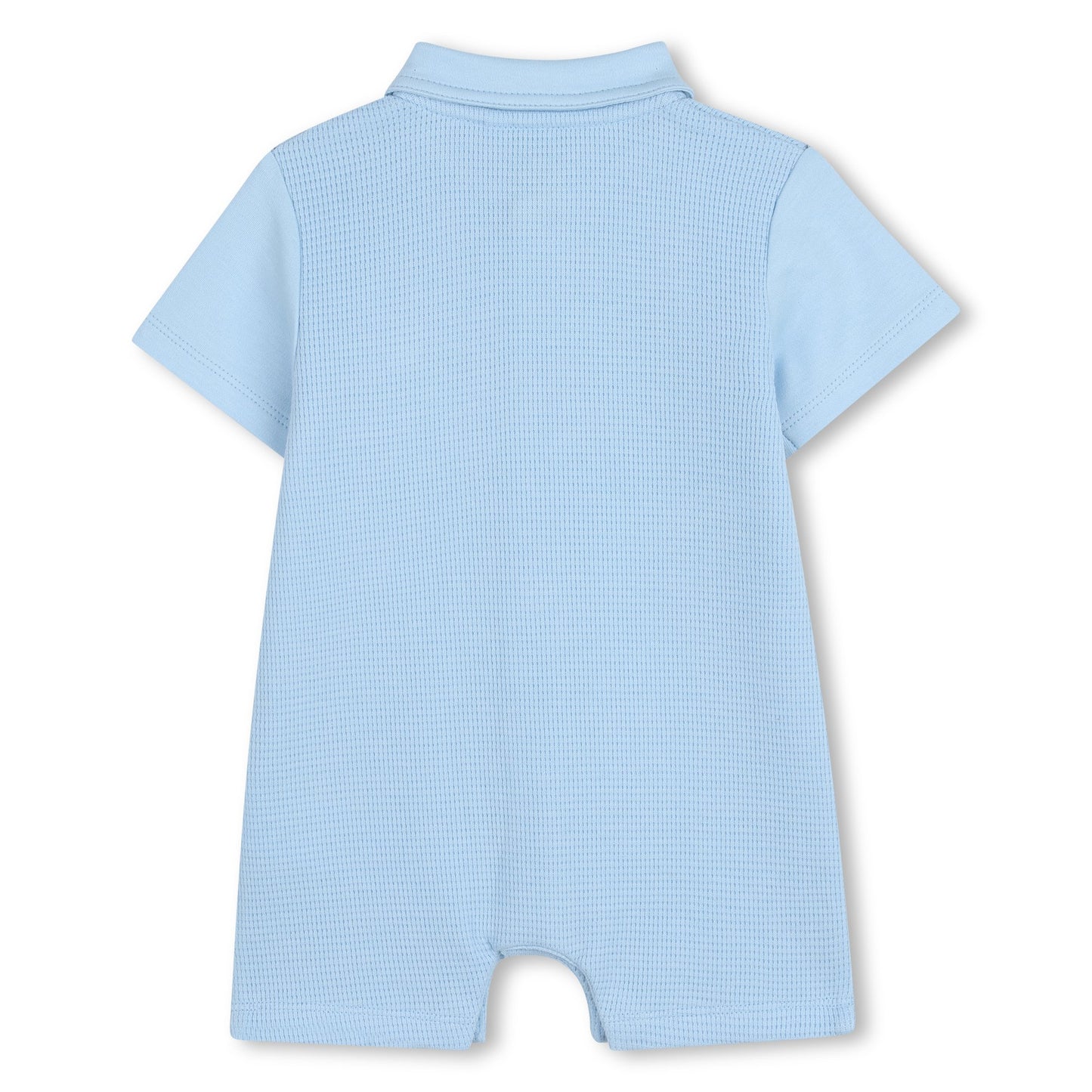 Timberland -  Pale blue romper and matching hat
