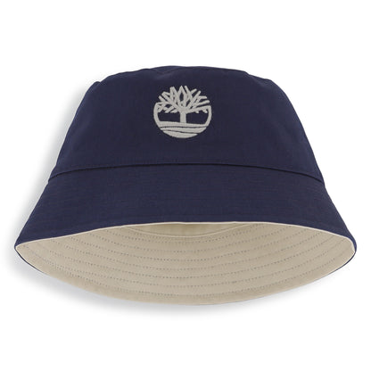 Timberland - Reversible bucket hat, navy/stone