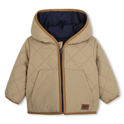 Timberland - Tan and navy jacket