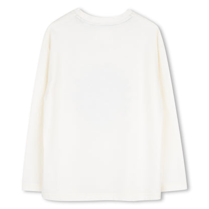 Timberland - Cream long sleeved T-shirt