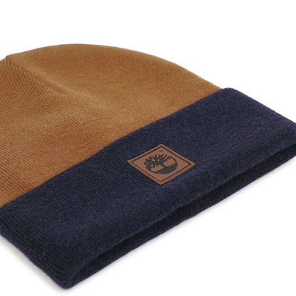 Timberland - Beanie Hat, Brown/Navy
