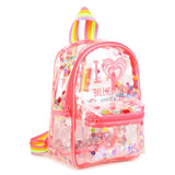 Billieblush, Bags, Billieblush - Clear sparkle backpack