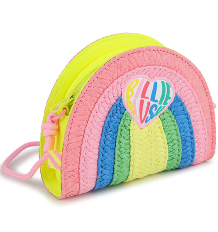 Billieblush, Bags, Billieblush - Rainbow raffia bag