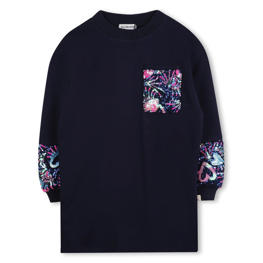 Billieblush - Navy dress with sequin detail