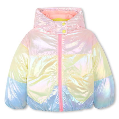 Billieblush - Tri-colour puffer jacket
