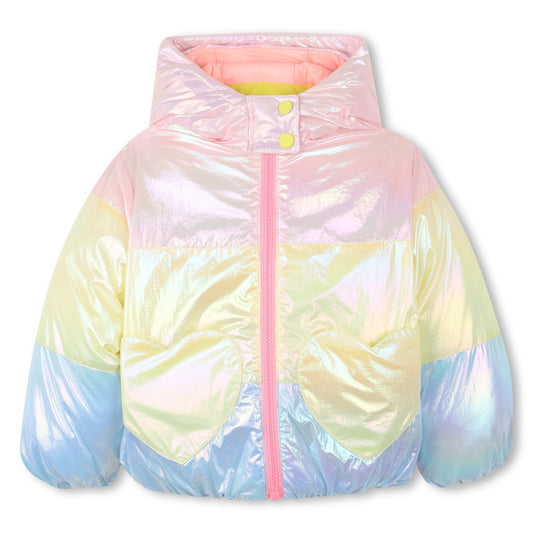 Billieblush - Tri-colour puffer jacket