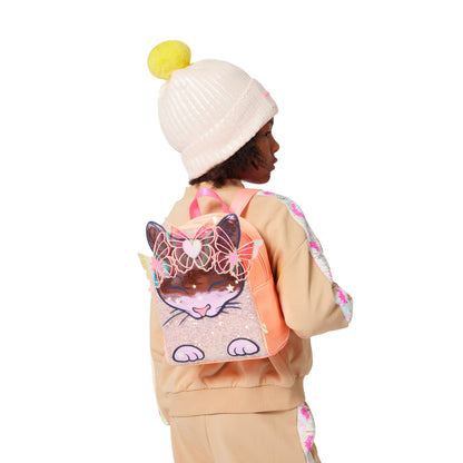 Billieblush - Pink Pull on bobble hat