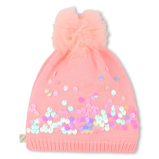 Billieblush - Peach Pull on hat