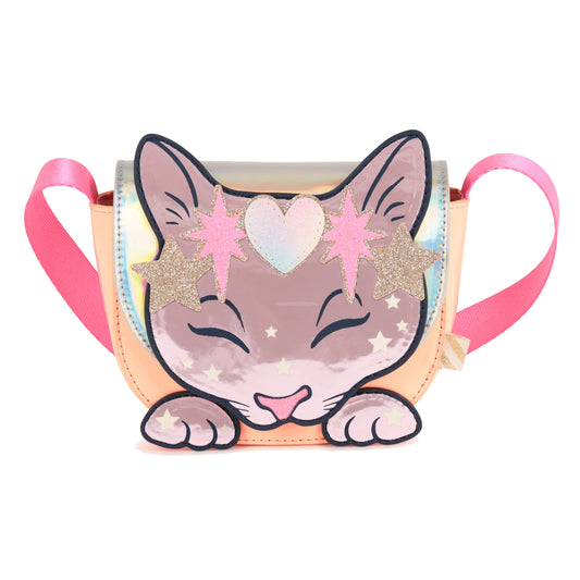 Billieblush - Peach Handle bag, cat design
