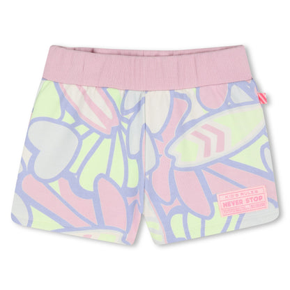 Billieblush  - Pink, green, lemon patterned shorts