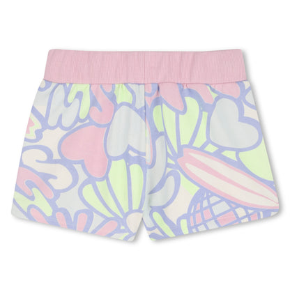 Billieblush  - Pink, green, lemon patterned shorts