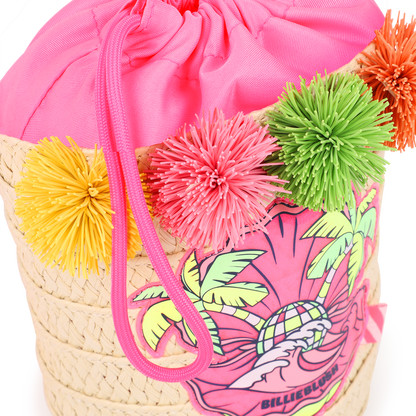 Billieblush - Bag, woven with poms