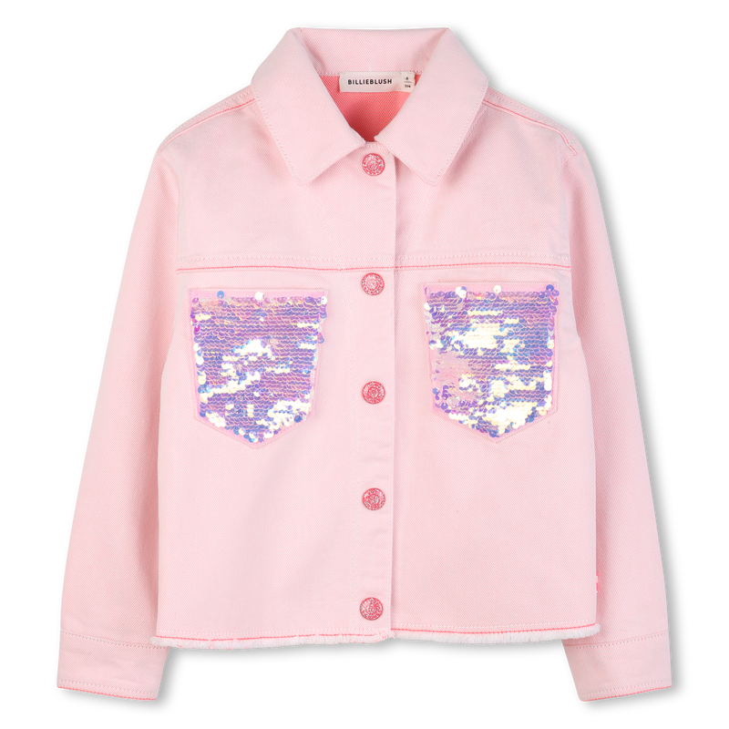 Billieblush  - Jacket, pink sparkle pockets