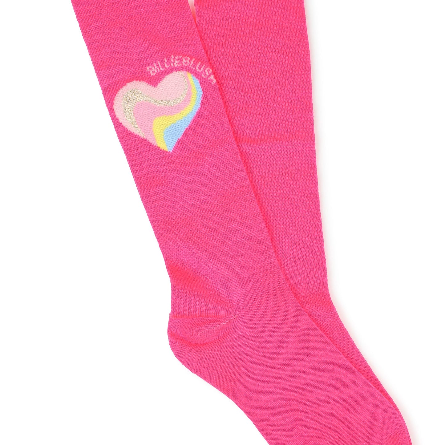 Billieblush - Pink tights with Billieblush branding
